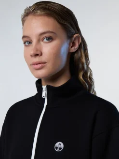 North Sails Felpa con zip*Donna Outlet|Felpe