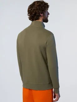 North Sails Felpa con zip e logo*Uomo Outlet|Felpe