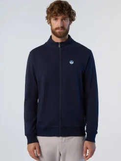 North Sails Felpa con zip e logo*Uomo Outlet|Felpe