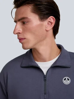 North Sails Felpa con zip e logo*Uomo Felpe