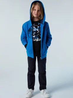 North Sails Felpa con zip e maxi stampa* Outlet