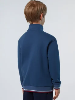 North Sails Felpa con zip e patch riciclate* Felpe