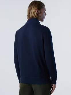 North Sails Felpa con zip in cotone*Uomo Outlet|Felpe