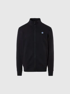 North Sails Felpa con zip in cotone*Uomo Outlet|Felpe