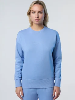 North Sails Felpa girocollo con ricamato*Donna Shop By Look|Felpe