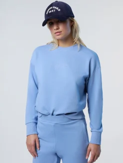 North Sails Felpa girocollo con ricamato*Donna Shop By Look|Felpe