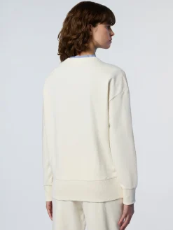 North Sails Felpa girocollo con ricamato*Donna Shop By Look|Felpe
