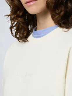 North Sails Felpa girocollo con ricamato*Donna Shop By Look|Felpe