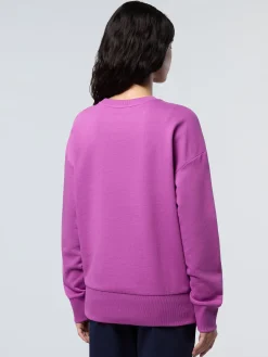 North Sails Felpa girocollo con ricamato*Donna Shop By Look|Felpe