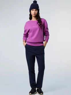 North Sails Felpa girocollo con ricamato*Donna Shop By Look|Felpe