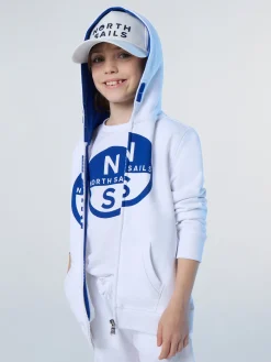 North Sails Felpa hoodie con maxi logo* Outlet