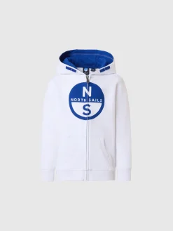 North Sails Felpa hoodie con maxi logo* Outlet