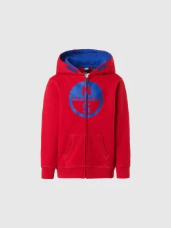 North Sails Felpa hoodie con maxi logo* Outlet