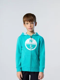 North Sails Felpa hoodie con maxi logo* Outlet