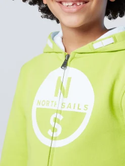 North Sails Felpa hoodie con maxi logo* Outlet