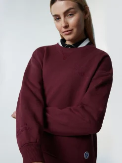 North Sails Felpa in cotone organico*Donna Outlet|Felpe