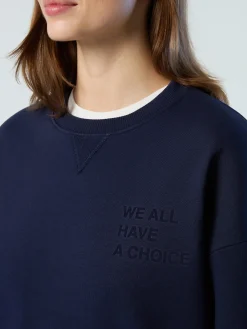 North Sails Felpa in cotone organico*Donna Outlet|Felpe