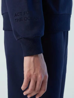 North Sails Felpa in cotone organico*Donna Outlet|Felpe