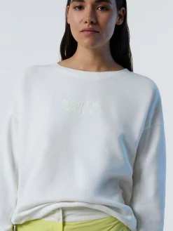 North Sails Felpa in cotone organico*Donna Outlet|Felpe