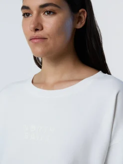 North Sails Felpa in cotone organico*Donna Outlet|Felpe
