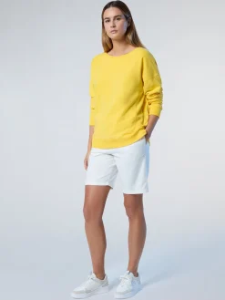 North Sails Felpa in cotone organico*Donna Outlet|Felpe