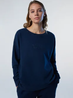 North Sails Felpa in cotone organico*Donna Outlet|Felpe