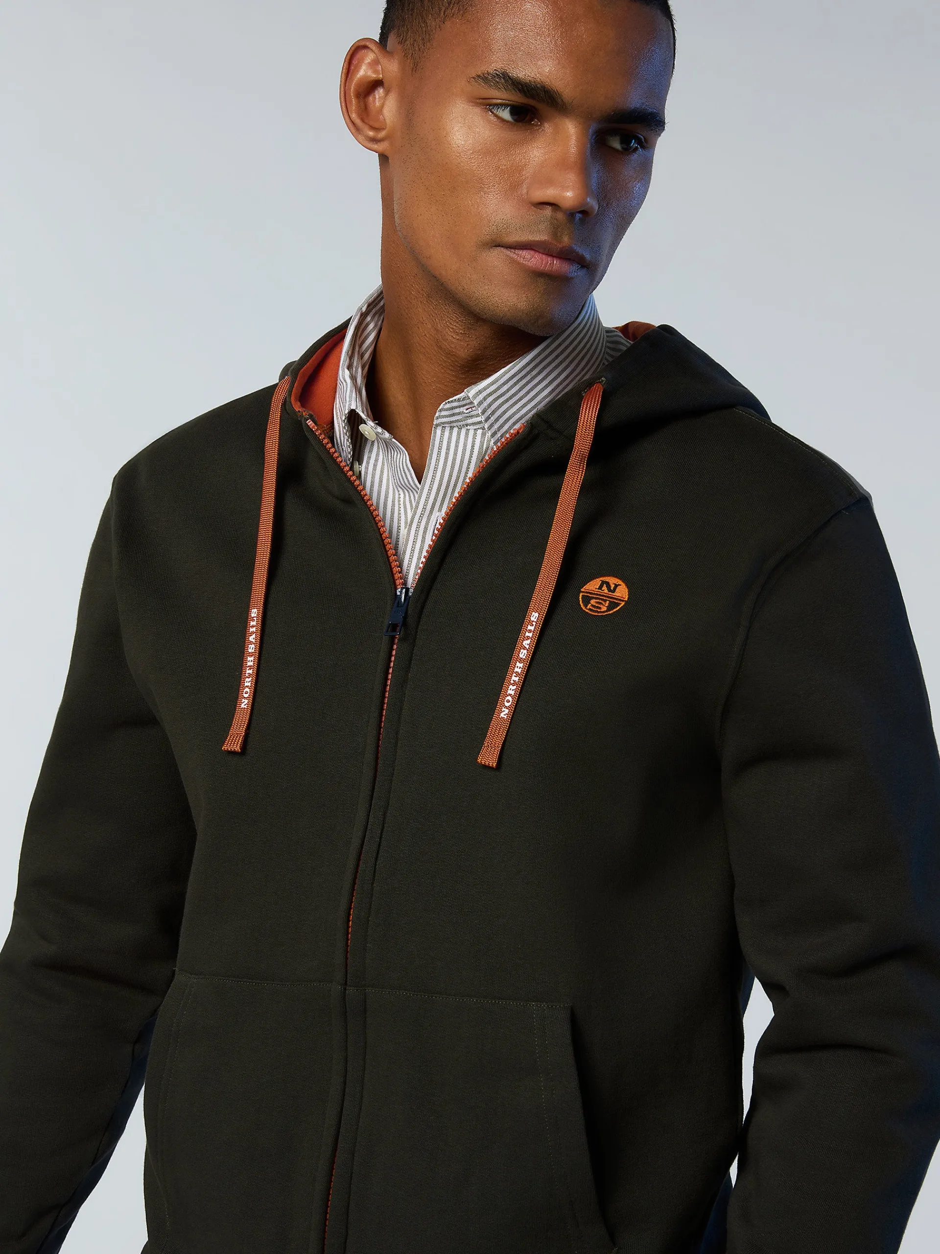 North Sails Felpa in cotone organico*Uomo Outlet|Felpe