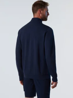 North Sails Felpa in interlock con zip*Uomo Outlet|Felpe