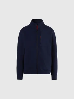North Sails Felpa in interlock con zip*Uomo Outlet|Felpe