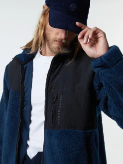 North Sails Felpa in pile e ripstop*Uomo Outlet|Felpe