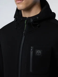 North Sails Felpa in scuba con cappuccio*Uomo Felpe