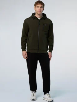 North Sails Felpa in scuba con cappuccio*Uomo Felpe