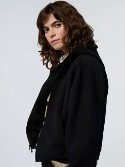 North Sails Felpa in scuba con cappuccio*Donna Felpe