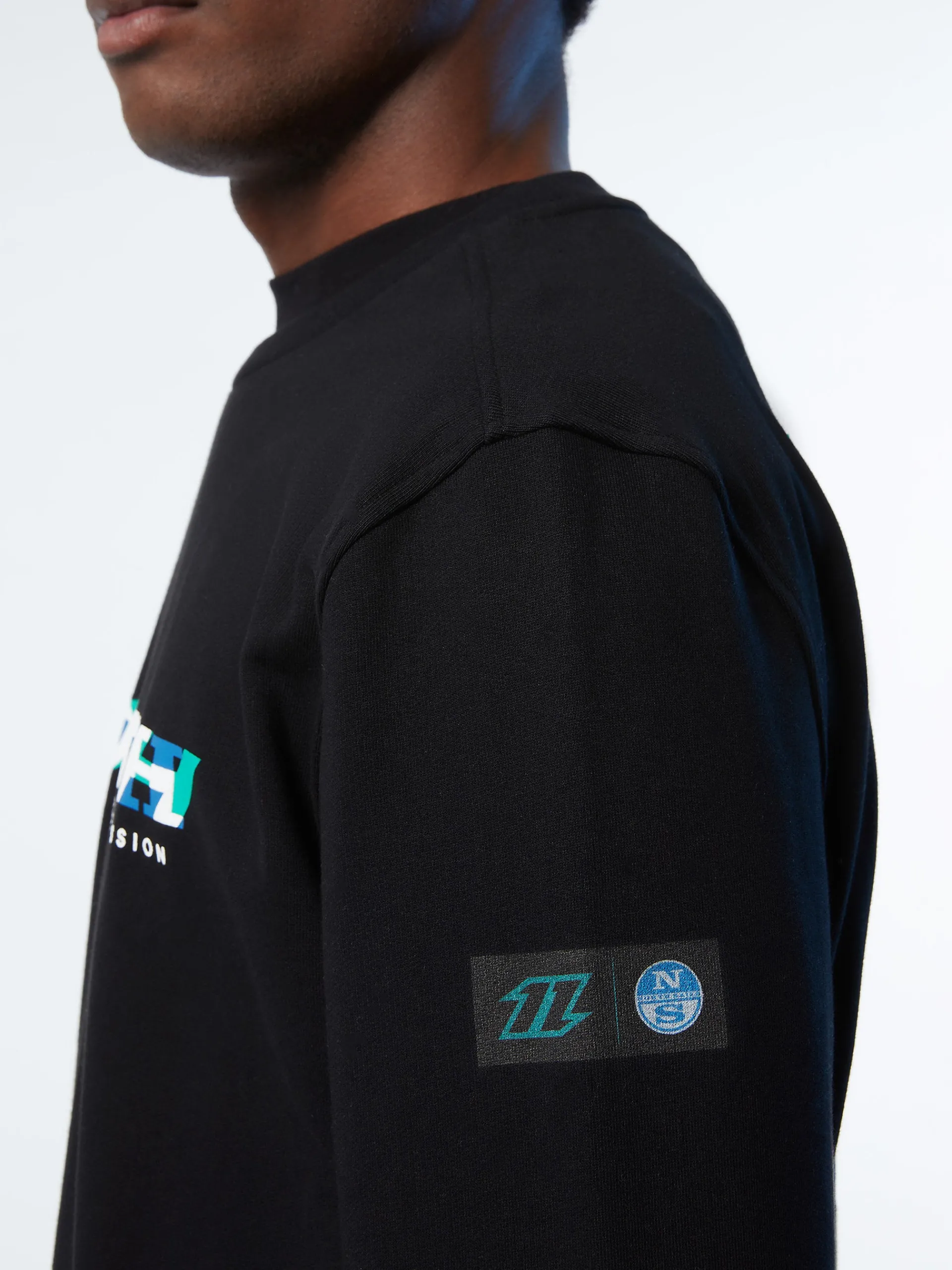 North Sails Felpa in tessuto riciclato*Uomo Outlet|Felpe