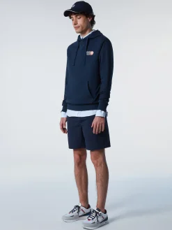 North Sails Felpa stampata con cappuccio*Uomo Outlet|Felpe