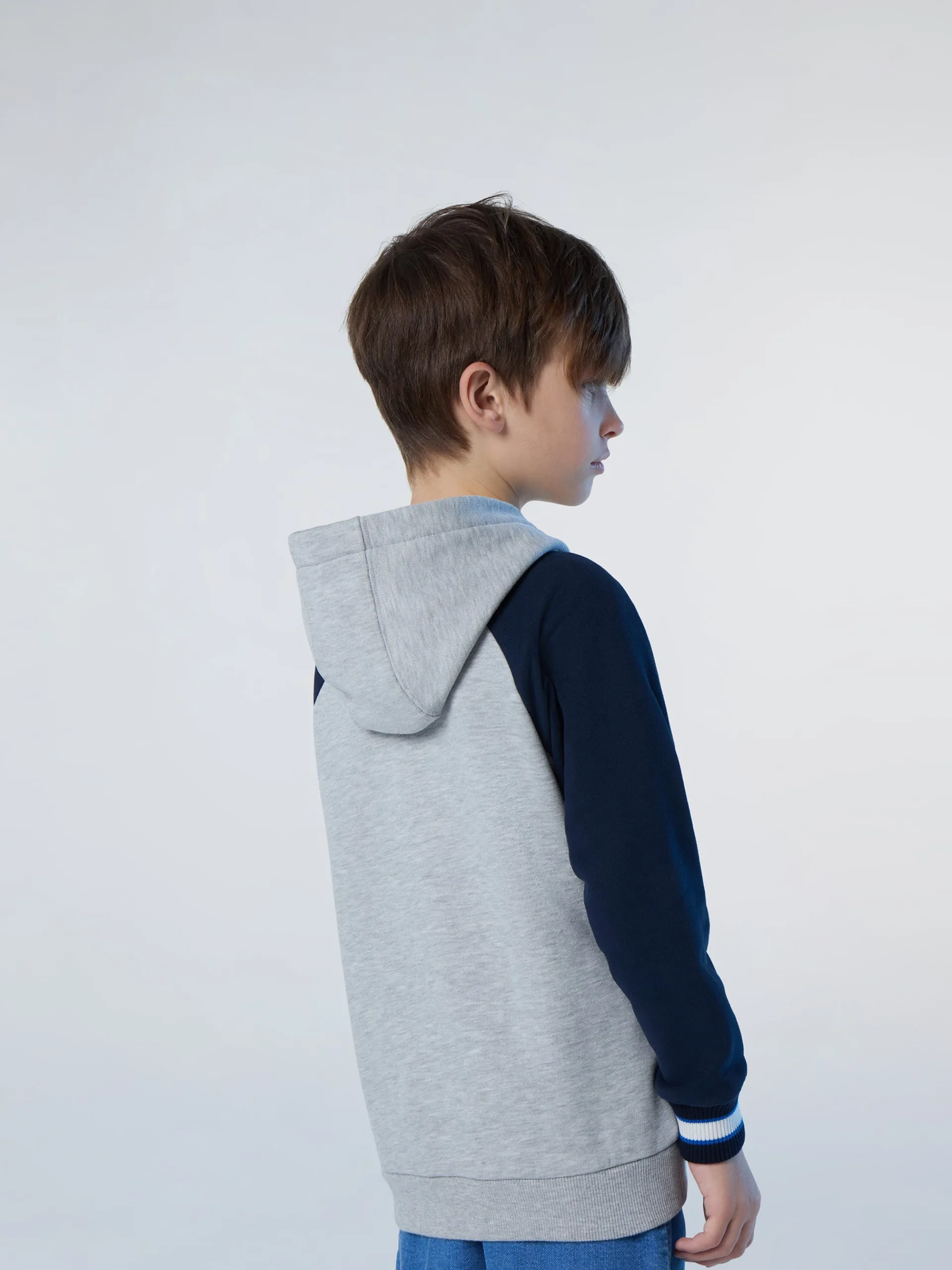 North Sails Felpa varsity con zip* Outlet