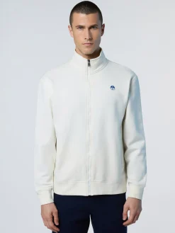North Sails Full-zip sweatshirt with logo*Uomo Felpe