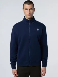 North Sails Full-zip sweatshirt with logo*Uomo Felpe