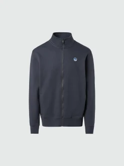 North Sails Full-zip sweatshirt with logo*Uomo Felpe