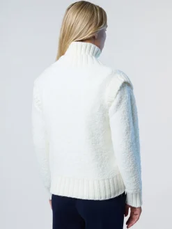 North Sails Gilet in bouclé con scollo a V*Donna Shop By Look|Maglioni E Cardigan