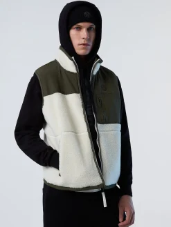 North Sails Gilet in pile e ripstop*Uomo Outlet|Outlet