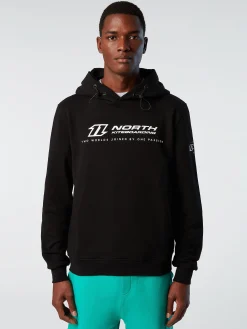 North Sails Hoodie with embroidered hood*Uomo Outlet|Felpe