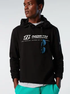 North Sails Hoodie with embroidered hood*Uomo Outlet|Felpe