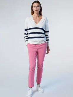 North Sails Maglia con scollo a V in aloe*Donna Outlet|Maglioni E Cardigan