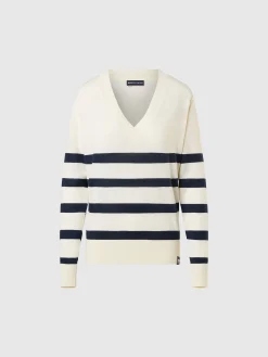 North Sails Maglia con scollo a V in aloe*Donna Outlet|Maglioni E Cardigan