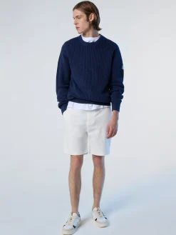 North Sails Maglia girocollo a costine*Uomo Outlet|Maglioni E Cardigan