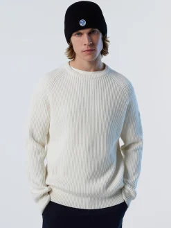 North Sails Maglia girocollo a costine*Uomo Outlet|Maglioni E Cardigan