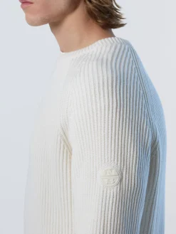 North Sails Maglia girocollo a costine*Uomo Outlet|Maglioni E Cardigan