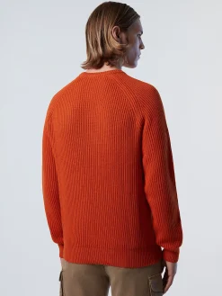 North Sails Maglia girocollo a costine*Uomo Outlet|Maglioni E Cardigan