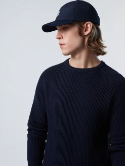 North Sails Maglia girocollo a costine*Uomo Outlet|Maglioni E Cardigan